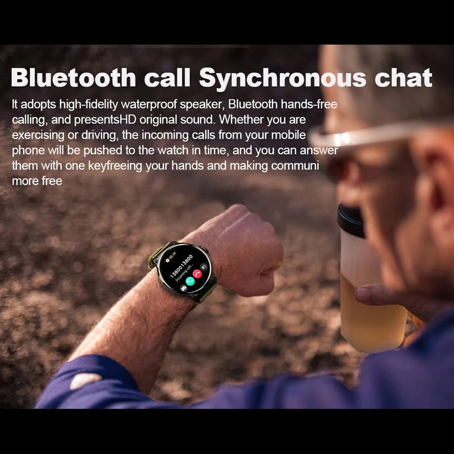 2025 New 710mAh Bluetooth Call Smart Watch Men 1.85" HD Screen Multi Sports Modes Heart Rate Monitor Smartwatch For Android IOS - Image 3